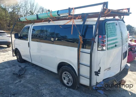 2014 Chevrolet Express 3500 Ls from USA, damaged, VIN 1GNZGXFG9E1119318